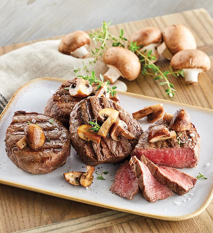 Grass-Fed Beef Filets Mignons - Four 6-Ounce